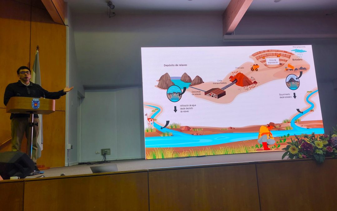 Dilan Campos expuso en congreso internacional de ciencias ambientales