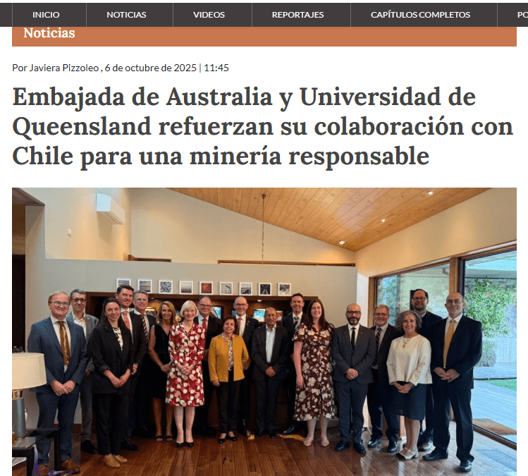 The reception at the Australian Embassy for UQ makes headlines in the media