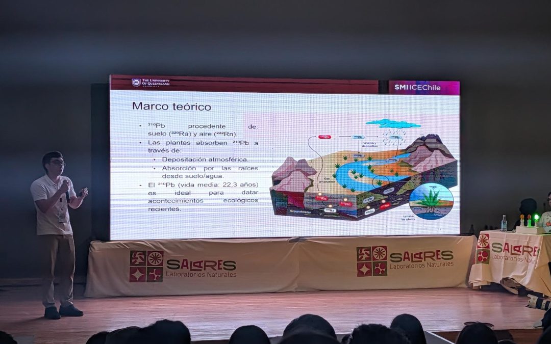 Pablo Bustos y Dilan Campos expusieron en Congreso de Salares y Ecosistemas Altoandinos